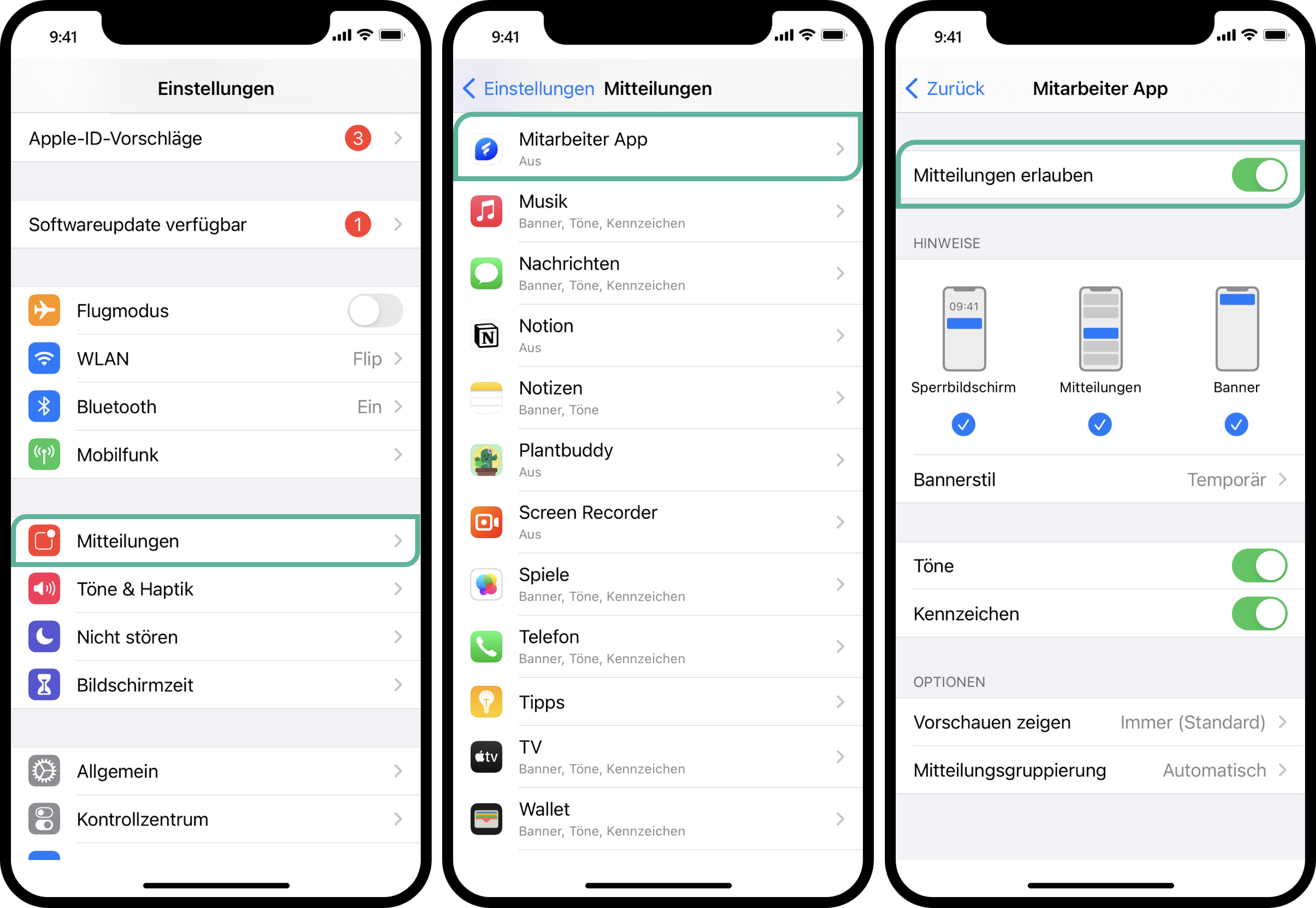 Wie kann ich PushNachrichten auf meinem Smartphone und PC aktivieren? Flip Support